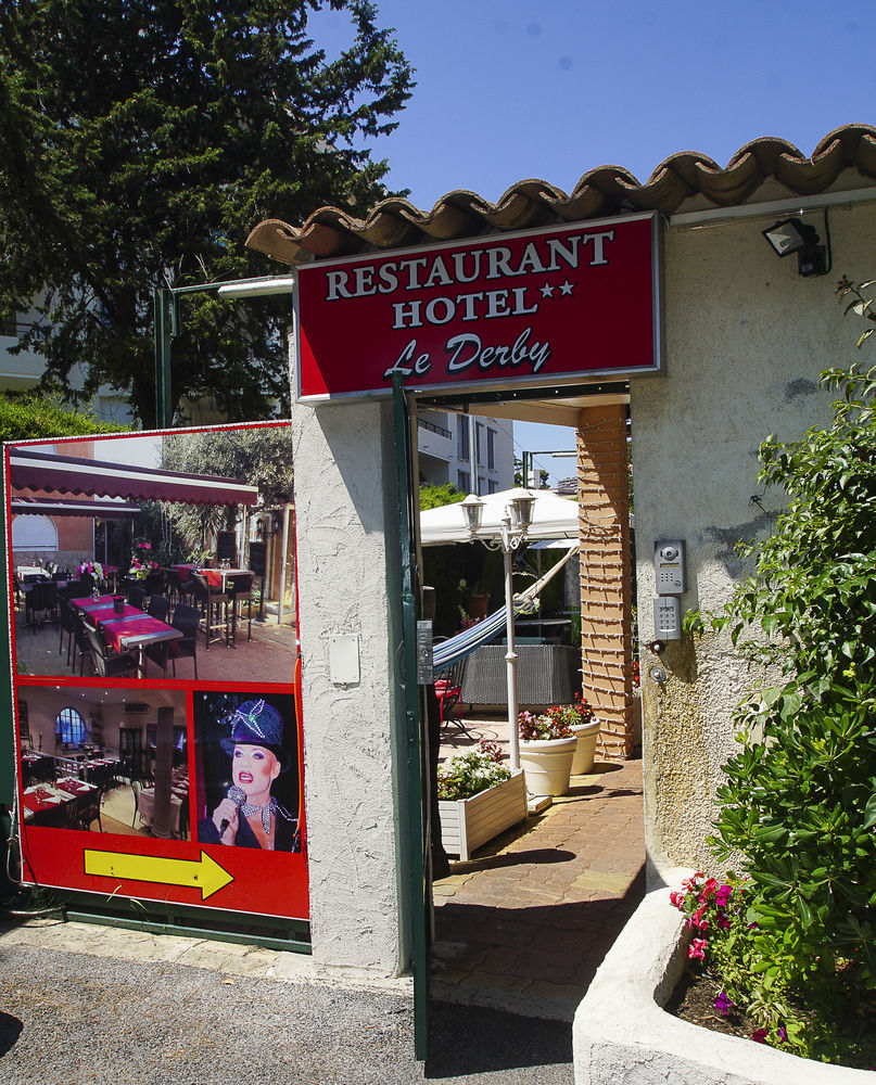 Hotel Le Derby Cagnes-sur-Mer Eksteriør billede